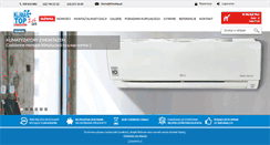 Desktop Screenshot of klimatop.pl